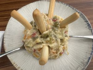 Ensaladilla rusa   at kVegan in Tenerife