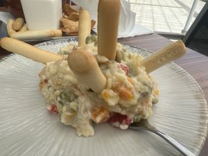 Ensaladilla rusa  at kVegan in Tenerife