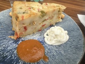 Tortilla   at kVegan in Tenerife