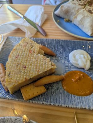 Spanish Omelette   at kVegan in Tenerife