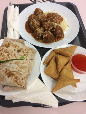 Couldn’t decide so we got  all three!  at kVegan in Tenerife