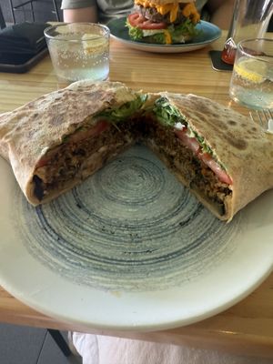 Seaweed wrap   at kVegan in Tenerife