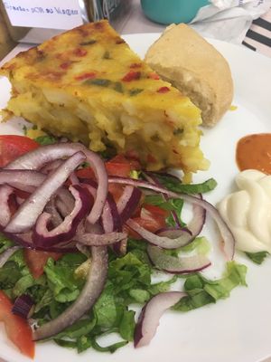 Tortilla  at kVegan in Tenerife