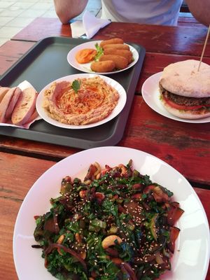 Our order. at kVegan in Tenerife