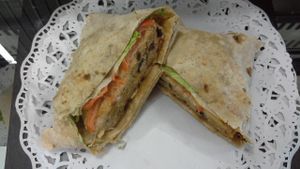 seaweed wrap, really tasty, highly recommend at kVegan in Tenerife