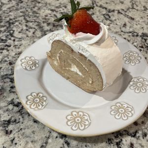 vegan cake roll  at Manan Bakery in Las Vegas