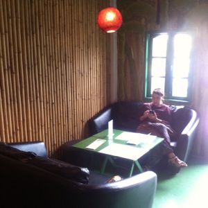 Upper floor at Bamboo Lounge - Forest Retreat in Luang Namtha