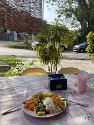   at Arati Vilas Banana Leaf Restaurant in Penang