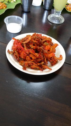 Food at Arati Vilas Banana Leaf Restaurant in Penang