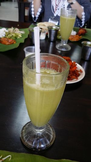 Food at Arati Vilas Banana Leaf Restaurant in Penang