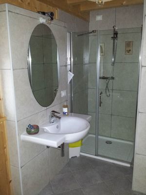 bathroom at Campo di Cielo in Cesiomaggiore