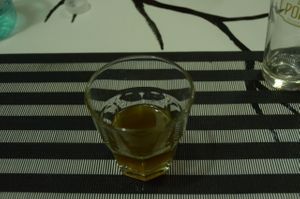 Their special liquor at Logud'Oro in Sassari