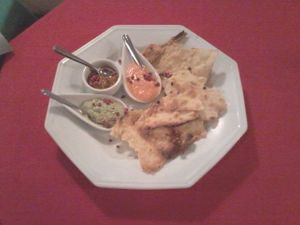 Sauces at Taioba Gourmet Pizzaria and Bistrot in Sao Paulo