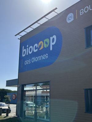   at Biocoop des Olonnes in Chateau-dolonne