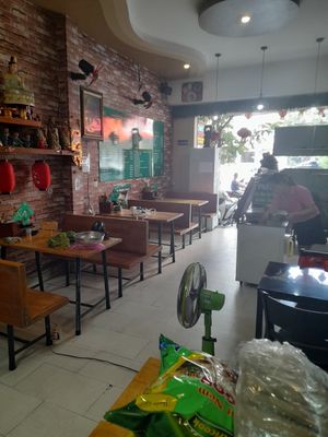 Inside at Nhà Hàng Chay Phát Hoa in Ho Chi Minh City