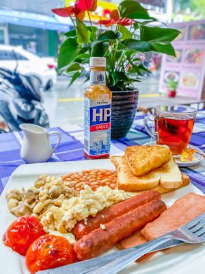 Vegan Full English Breakfast   at Bookworm's Coffee in Ho Chi Minh City
