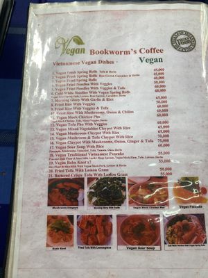   at Bookworm's Coffee in Ho Chi Minh City