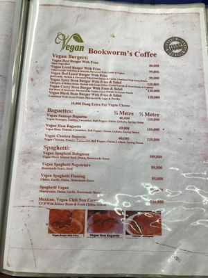   at Bookworm's Coffee in Ho Chi Minh City