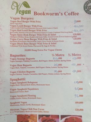  at Bookworm's Coffee in Ho Chi Minh City