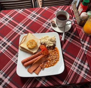 Englisch Breakfast vegan  at Bookworm's Coffee in Ho Chi Minh City