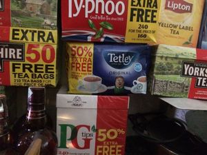 Tea with unsweetened soya milk  at Bookworm's Coffee in Ho Chi Minh City