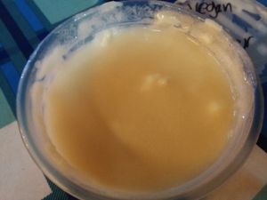 Homemade vegan butter at Bookworm's Coffee in Ho Chi Minh City