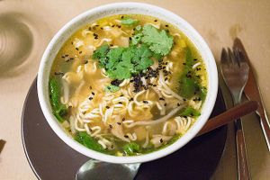 Ramen at Brotes Verdes in Caceres