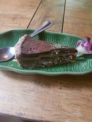 raw bannofee pie at The Yogarden in Koh Samui