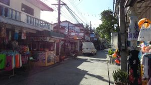 turn in by the shack at The Yogarden in Koh Samui