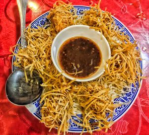 Fried prawn ball superlicious at Great Nature Enterprise in Klang