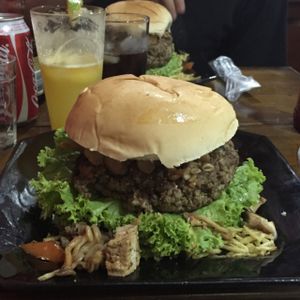X shimeji vegan at Boteco Ouzar in Sao Paulo