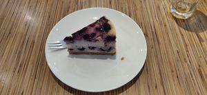 Blueberry Cheesecake at Beyond Veggie by Secret Recipe in Penang