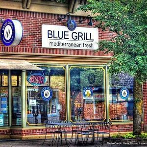  Find us in downtown Milford. Right on North Main Street! at Blue Grill in Milford