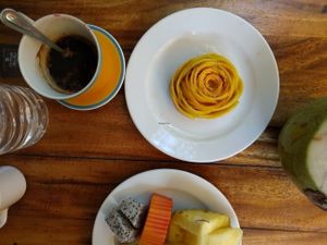 mango sticky rice at PP Arcade in Koh Phi Phi