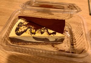 Raw vegan cakes at Vega in Skopje