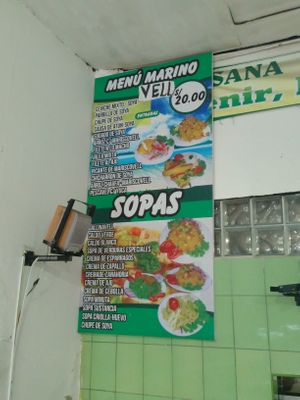 Even Fish Menu, awesome!!!!!!! at Los Frutales in Lima