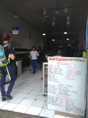 A very traditional peruvian restaurant at Los Frutales in Lima