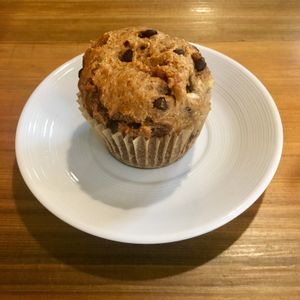 Banana Chocolate Chip Muffin (GF & vegan) at Bay Naturals Healthy Market & Kitchen in Myrtle Beach