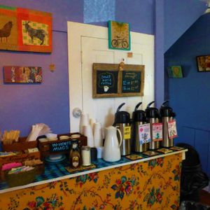 great coffee at Nelli Rae's Kitchen in Revere