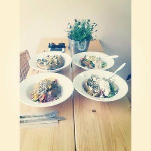 Lunch break at patiti patati at Patiti Patati in Berlin