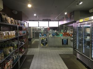 Insider: quite roomy, though little seating. at Juice Press - 55th St in New York City