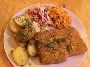 Schabowy at Chwast Food in Warsaw