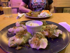 Pierogi at Chwast Food in Warsaw
