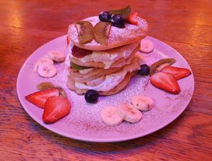 Naleśniki z owocami at Chwast Food in Warsaw