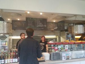 menu at Chwast Food in Warsaw