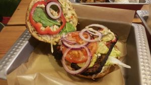 Amazing burger! at Chwast Food in Warsaw