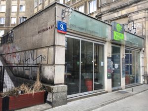 outside  at Chwast Food in Warsaw
