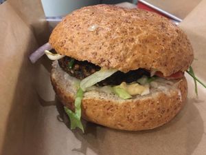 mushrooms at Chwast Food in Warsaw