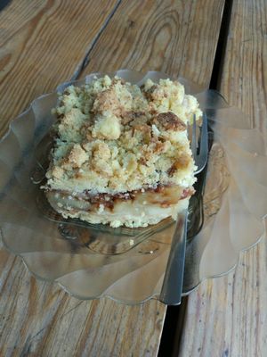 cake at Chwast Food in Warsaw