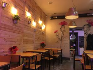 Interior at Chwast Food in Warsaw